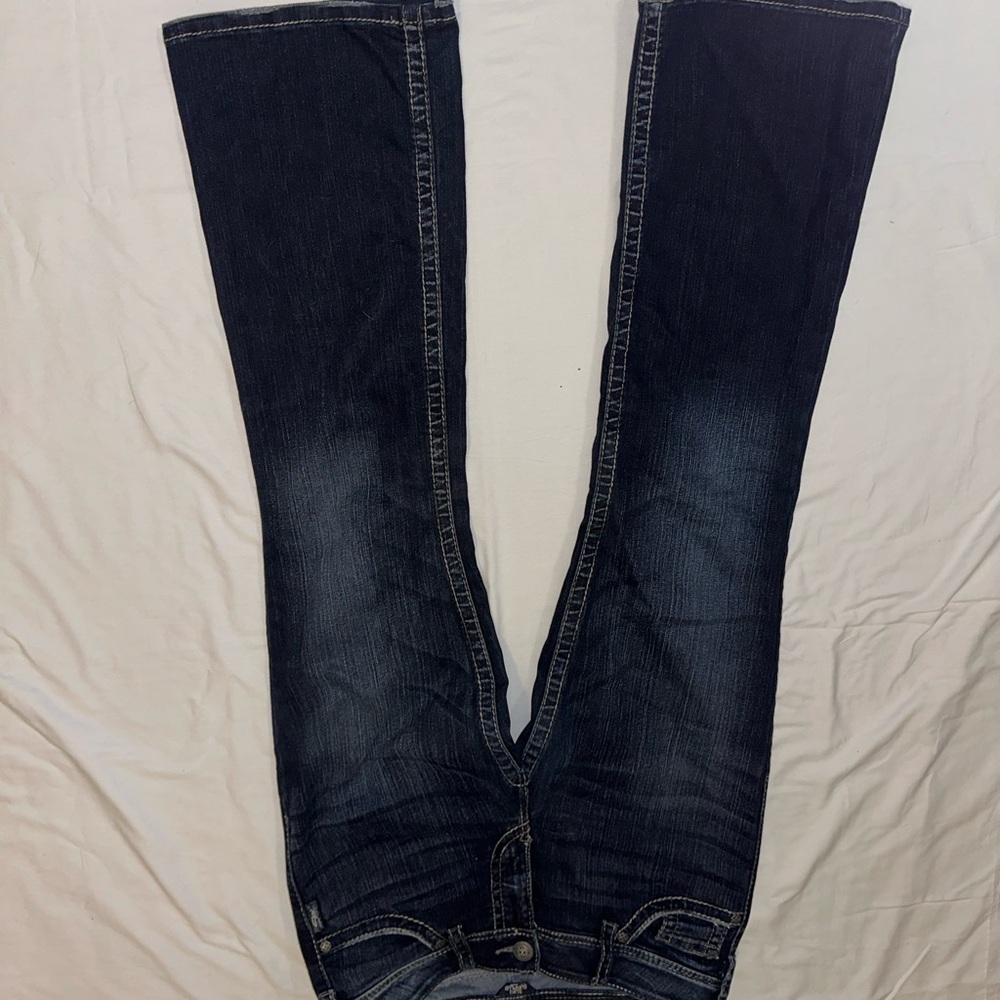 Silver Jeans- 31/30 Lowrise Dark Blue Women's Bootcut Jeans